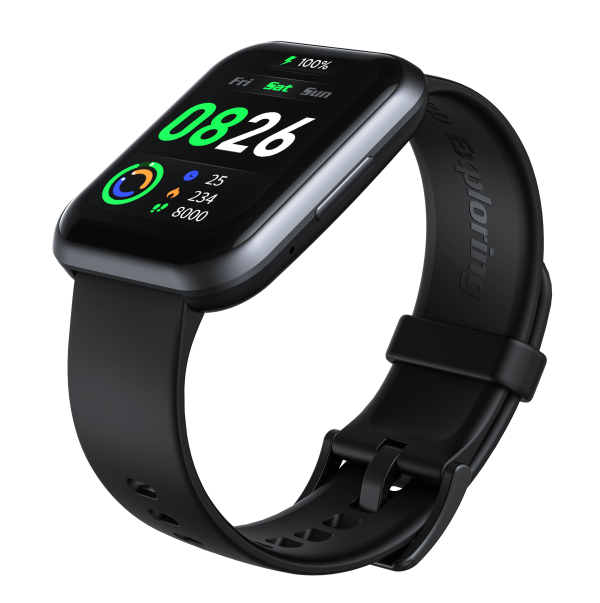 Oraimo OSW-32 Smartwatch. Stunning FIT SCREEN GUARD, It is a Transparent Color Tempered Glass HD Clarity with 100% straight imposition and oleo phobic adversary of smear concealing Screen Protector keeps your device novel HD seeing experience and high-affectability contact response