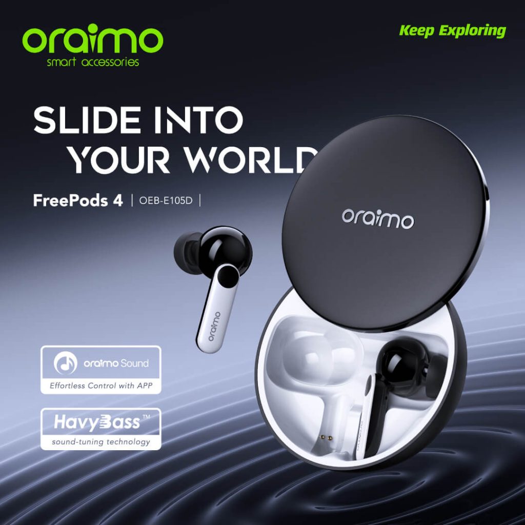 Oraimo FreePods4 OEB-E105D True Wireless Earbuds