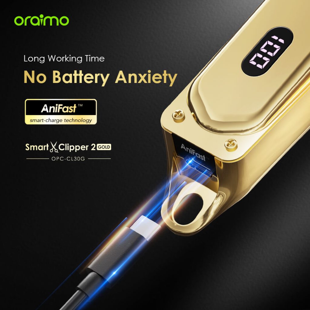 Oraimo OPC-CL30 SmartClipper2 Professional Cordless Hair Clipper