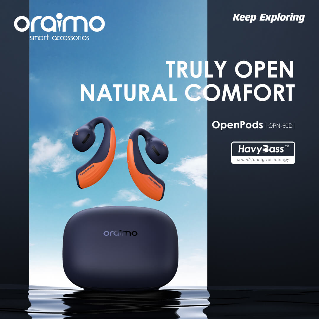 Oraimo OPN-50D Opens Pods True Wireless Earphones