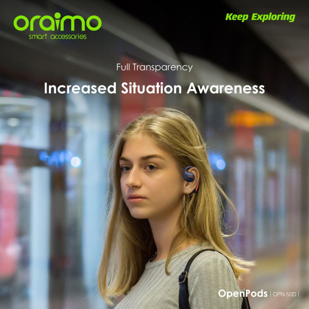 Oraimo OPN-50D Opens Pods True Wireless Earphones